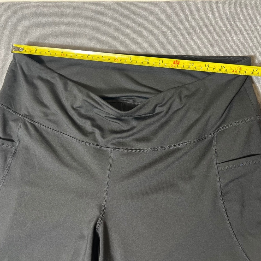 J. Jill Fit Performance High Rise Bootcut Pants Gray XL Athletic Yoga Pockets - Picture 5 of 7